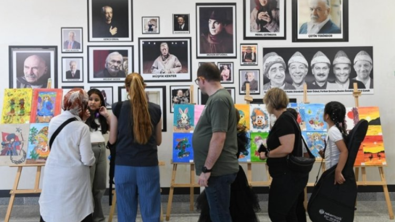 Bursa'da Yetenek Evi öğrencileri bilgi ve becerileri ortaya koydu