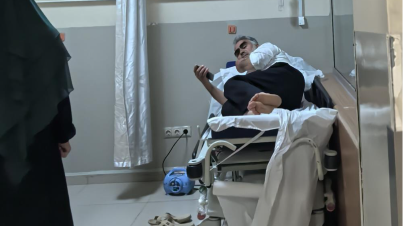 Bursa'da yılan vakası; Hastaneye koştu...
