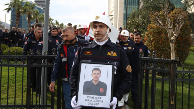 Bursa'da yürek yakan veda