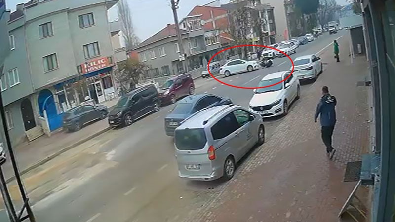 Bursa'da yüreklerin ağza geldiği  an!