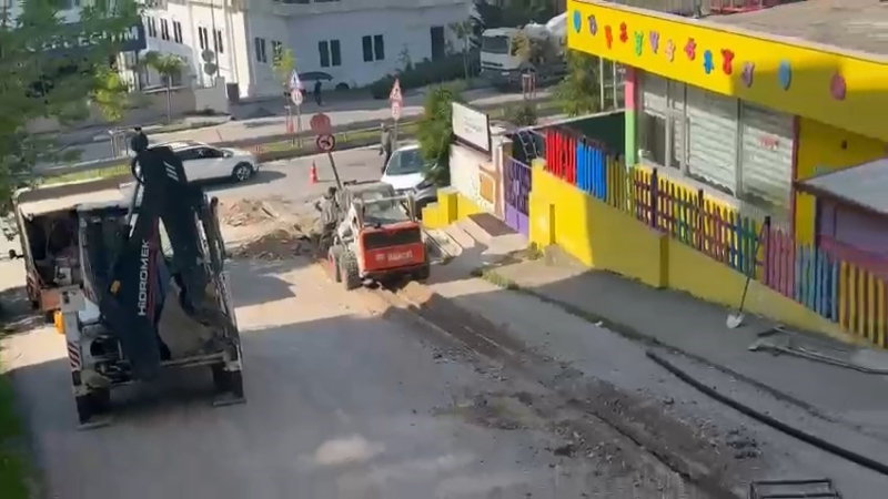 Bursa'da yüreklerin ağza geldiği  olay!