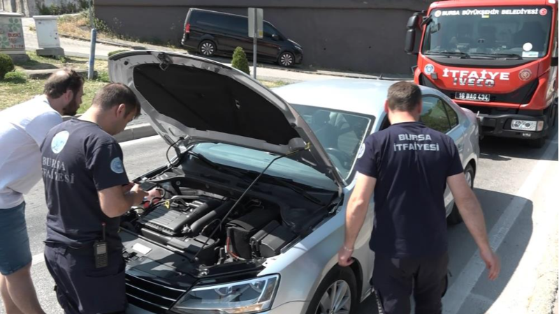 Bursa'da yüzlerde tebessüm bırakan olay