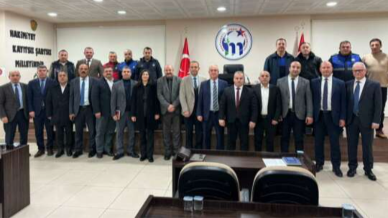 Bursa'da zabıta müdürleri ile kritik toplantı
