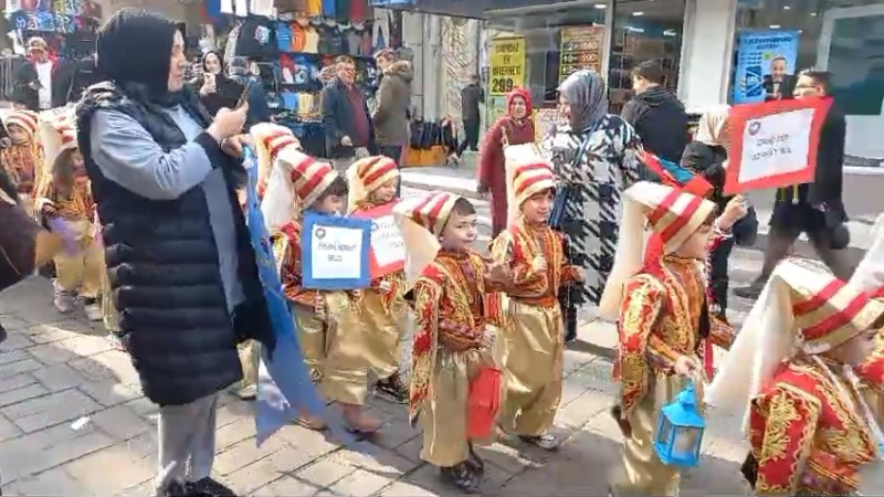 Bursa'daki en tatlı Ramazan gösterisi