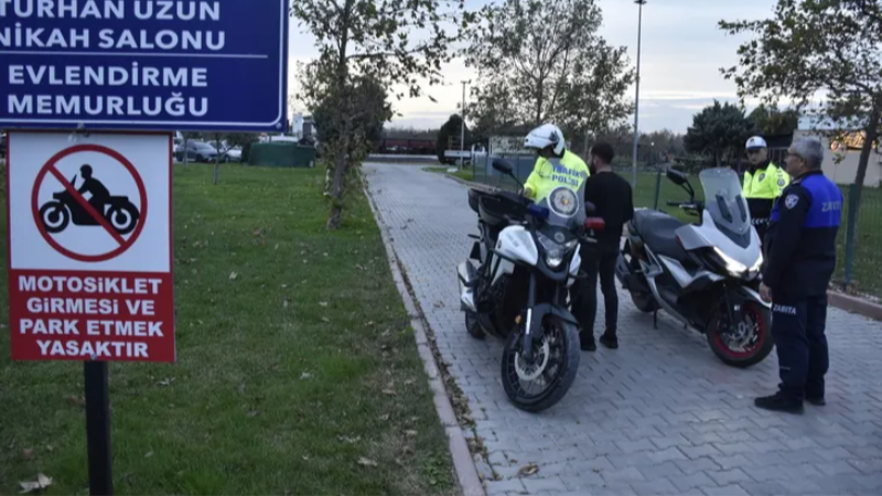 Bursa'daki o parka motosikletle giriş yasaklandı