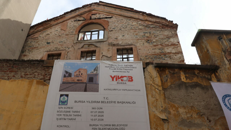 Bursa’daki tarihi kilise bakın ne olacak!