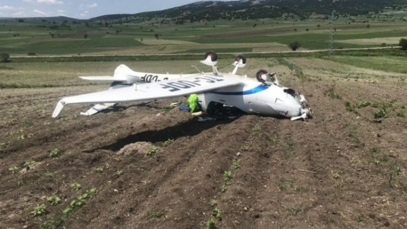 Bursa'dan havalanmıştı! Düşen uçak ile ilgili flaş gelişme