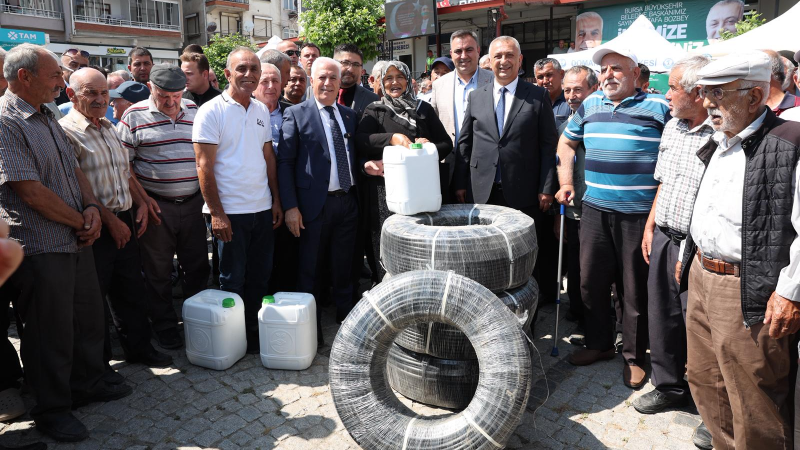 Bursa'dan Kütahya'ya destek!