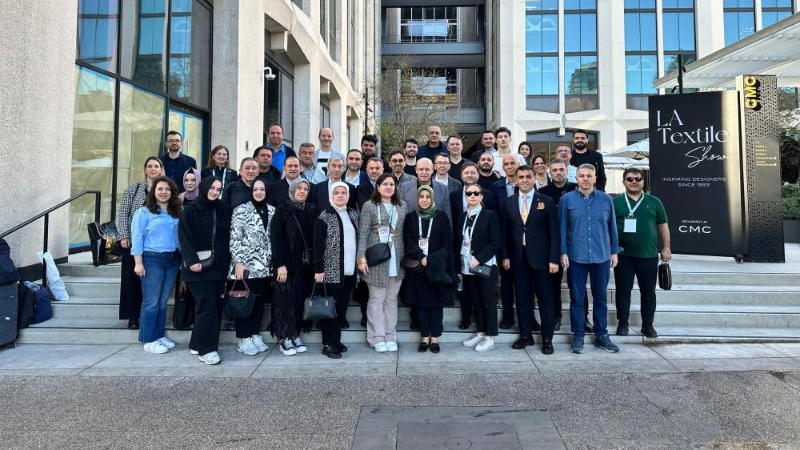 Bursalı teksticiler Los Angeles'a çıkarma yaptı