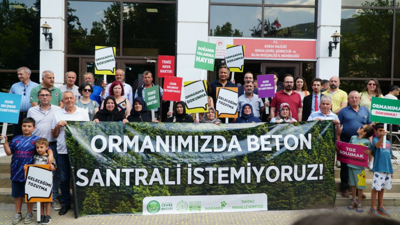 Bursalılar ayaklandı; İSTEMİYORUZ...