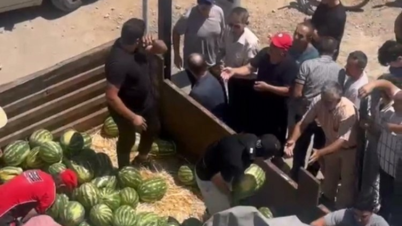 Bursalılara ücretsiz karpuz