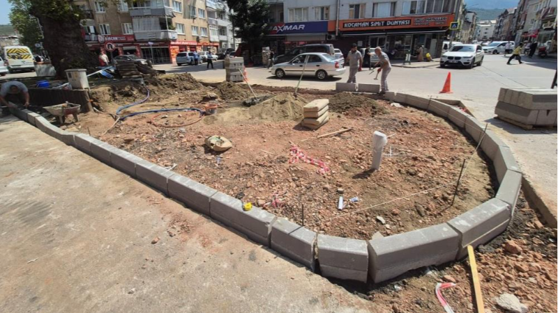 Bursa'nın bu ilçesinde yollar yenileniyor