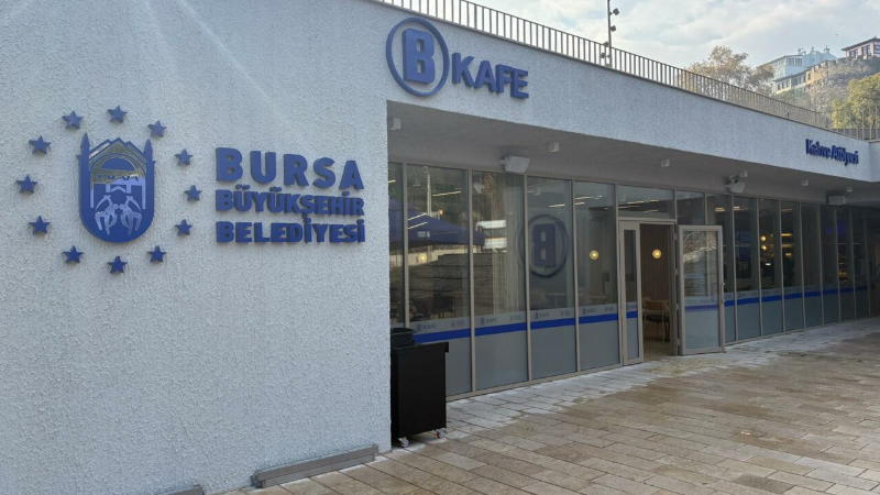 Bursa’nın merkezine yeni Burfaş Kafe