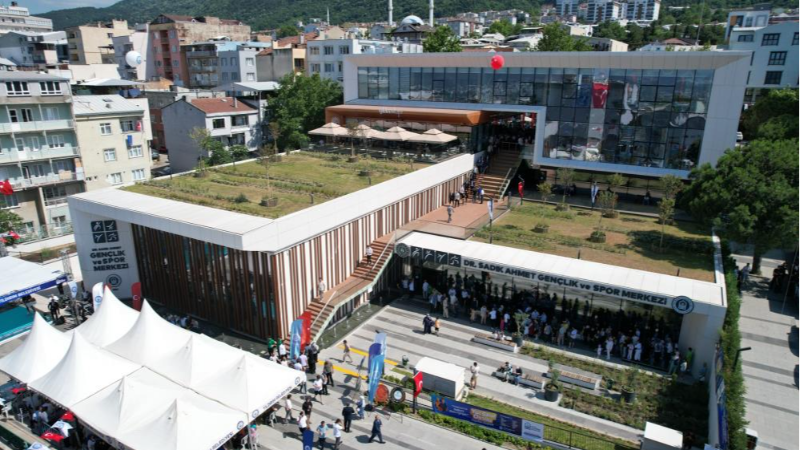 Bursa'nın muhteşem tesisi açıldı!