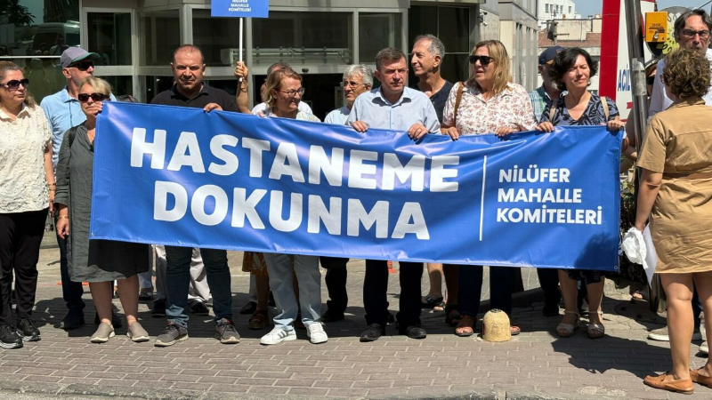 Bursa'nın o mahallesi isyan etti; Hastane kapanıyor mu?