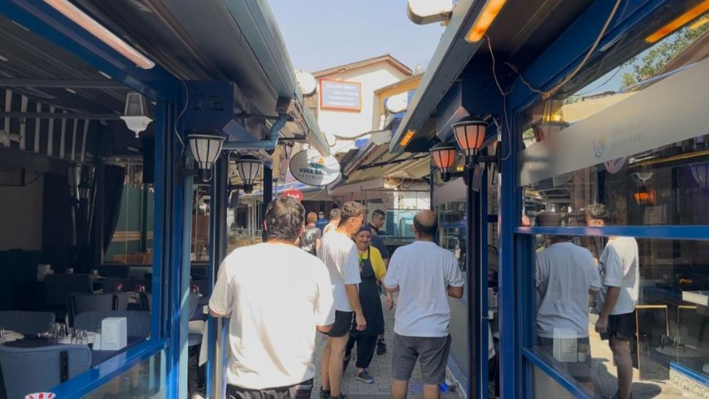 Bursa'nın popüler eğlence sokağında işletmelere şok!