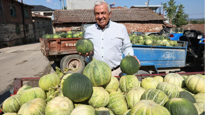 Bursa'nın ünlü Konaklı kavunu üreticinin yüzünü güldürdü