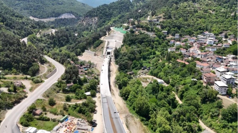 Bursa'nın yeni tüneli açılıyor