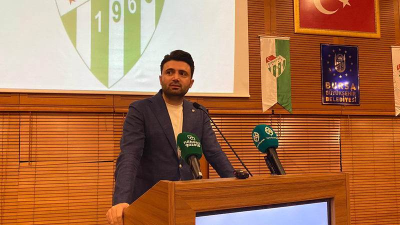 Bursaspor Başkanı Çelik;  Süper Lig’e gelmemizi engelleyemeyeceksiniz