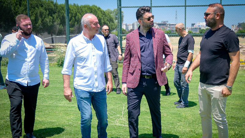 Bursaspor Başkanı Çelik, teftişe çıktı