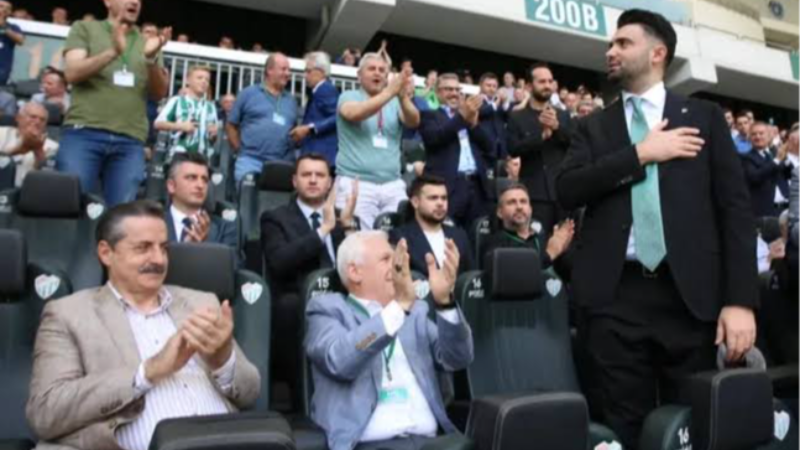 Bursaspor Başkanı Enes Çelik sert çıktı; Asılsız iddialar...