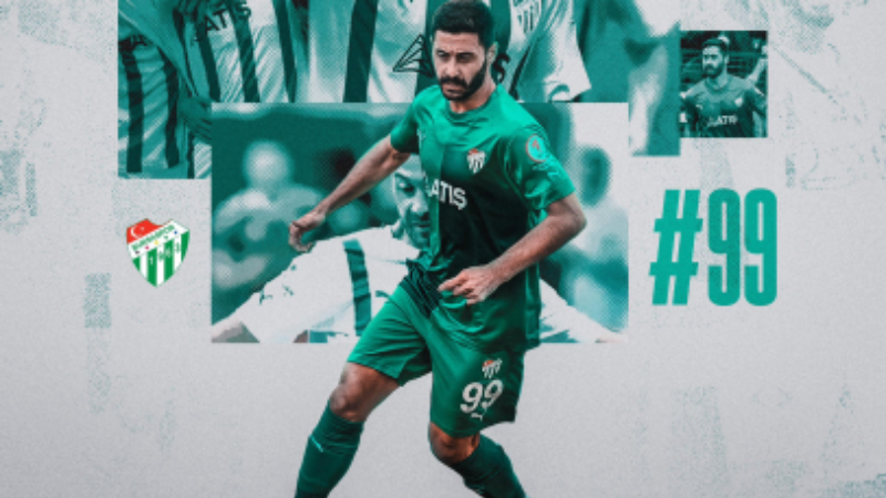 Bursaspor golcüsüne veda etti