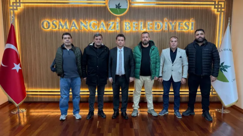 Bursaspor taraftarından Erkan Aydın’a ziyaret