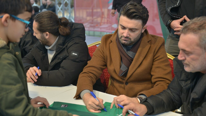 Bursaspor, taraftarıyla buluştu!