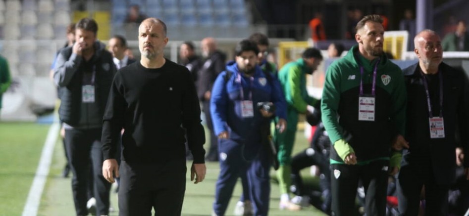 Bursaspor'un hocası liderlik için neler dedi
