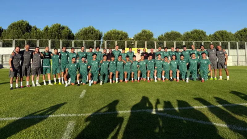 Bursaspor yeni sezona 'Merhaba' dedi