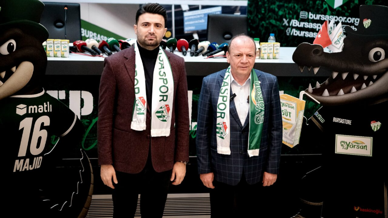 Bursaspor'a dev bir destek daha