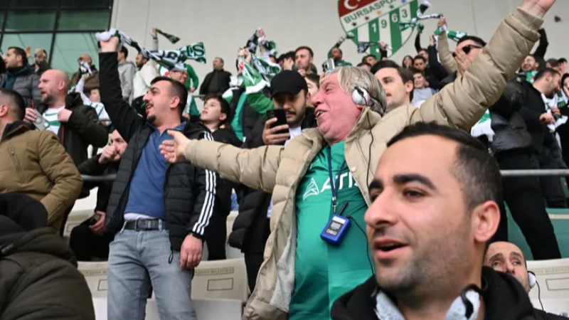 Bursaspor'a en özel destek!