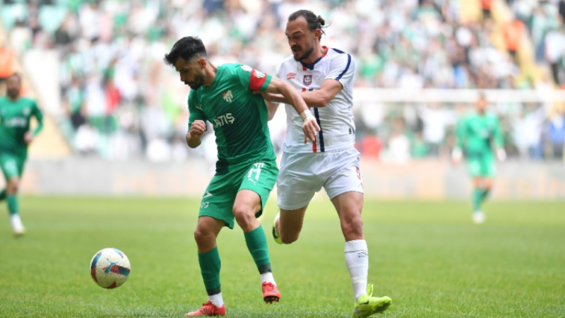 Bursaspor'dan beklenmeyen kayıp