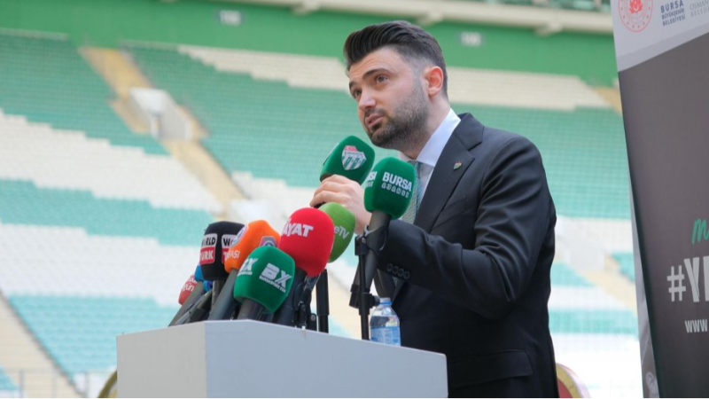 Bursasporlular endişeye gerek yok; Enes Başkan halleder...