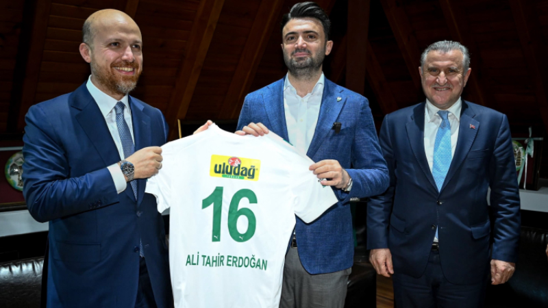 Bursaspor'un çok özel misafirleri