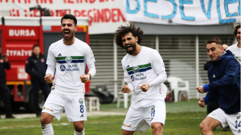 Bursaspor'un pilot takımı da bir harika!