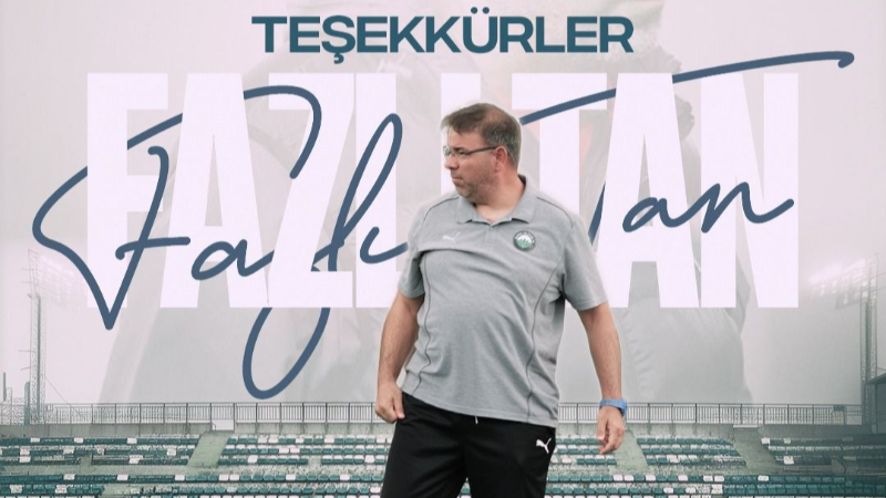 Bursaspor'un pilot takımında istifa!