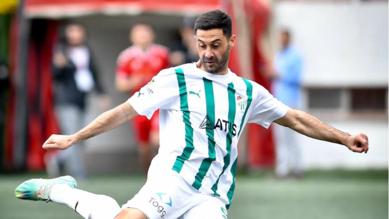 Bursaspor'un suskun golcüsü 3,5 ay sonra güldü