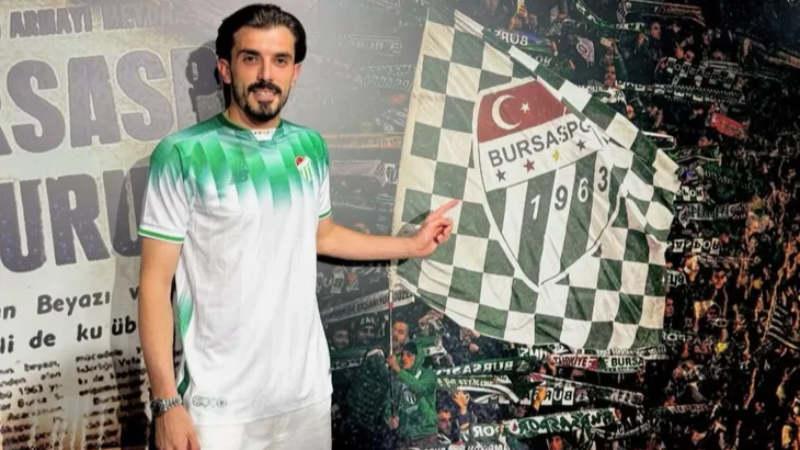 Bursaspor'un yeni transferi çok ama çok heyecanlı!