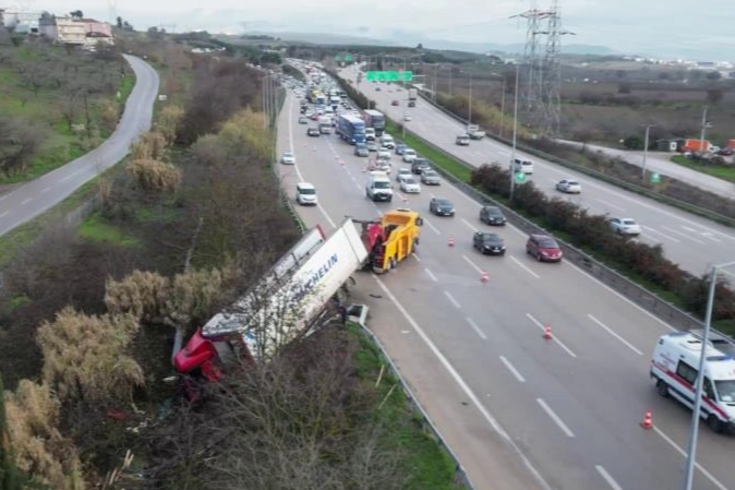 Bursa'yı karıştıran kaza; Facia teğet geçti