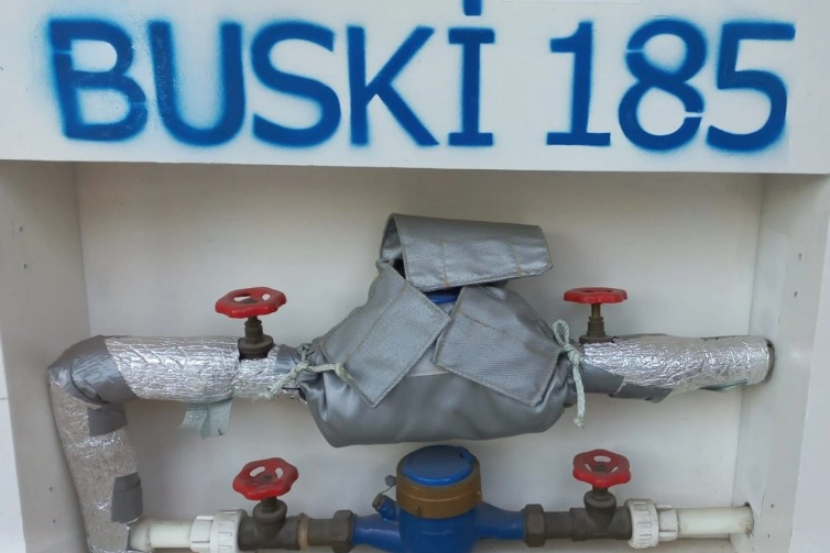 BUSKİ'den sayaçlara don uyarısı