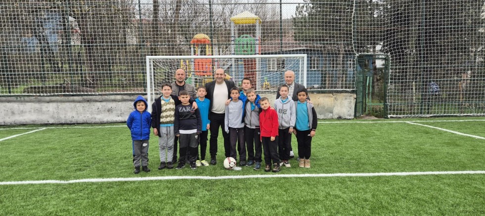 Büyükorhan'da gençler artık daha rahat spor yapacak!