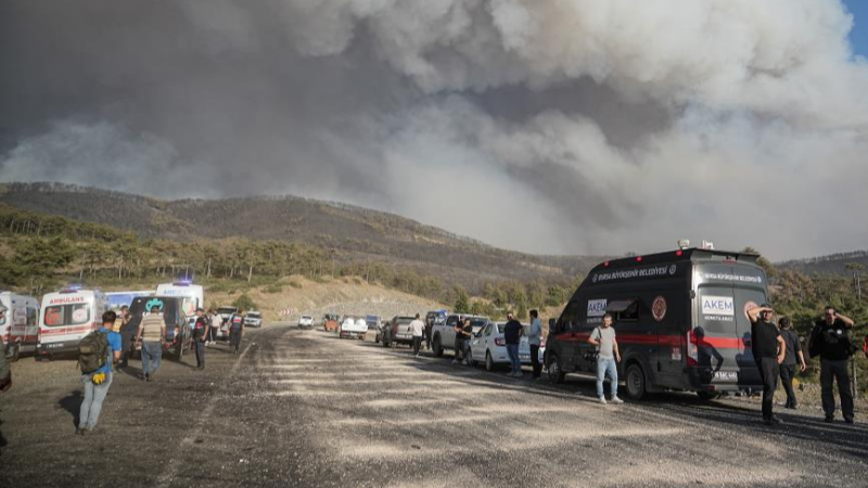 Büyükşehir görev başında;  185 araç ve 568 personelle müdahale