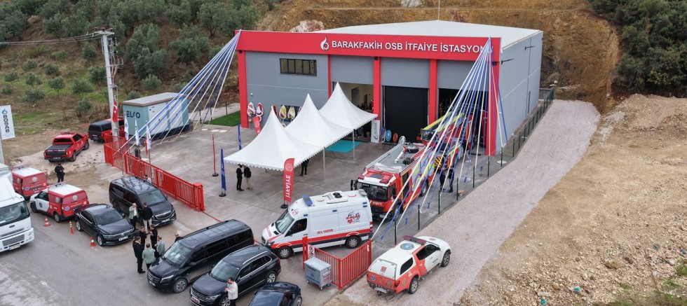 Büyükşehir’in 32’nci İtfaiye İstasyonu Barakfakih OSB’de