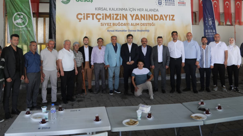 Büyükşehir’den çiftçiye can suyu
