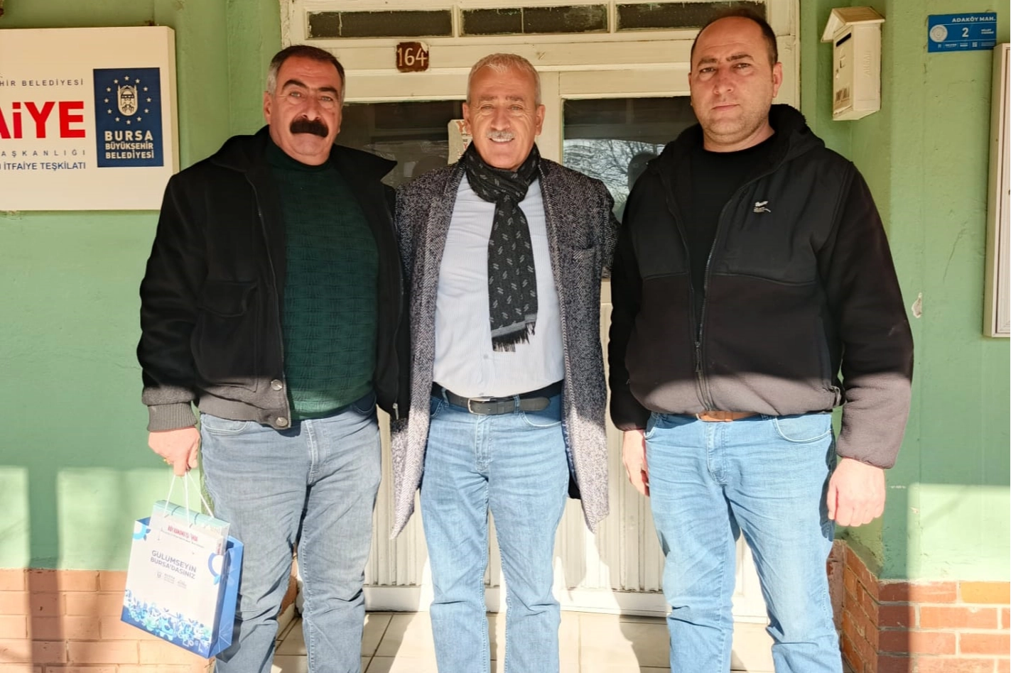 Büyükşehir’den muhtarlara yeni yıl hediyesi