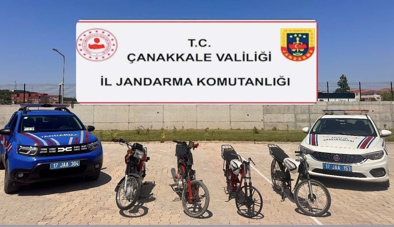 Çanakkale’de trafiği tehlikeye sokan şahıslara 56 bin 673 TL idari para cezası