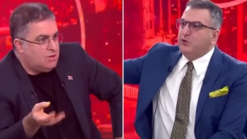 Canlı yayında birbirlerine demediklerini bırakmadılar!