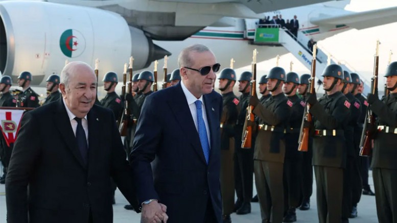 Cezayir Cumhurbaşkanı Tebbun Ankara’da