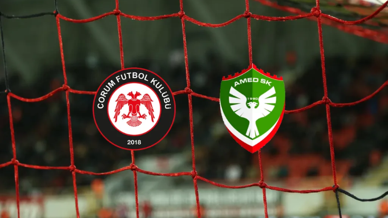 Çorumspor-Amed maçı saat kaçta ve hangi kanalda?